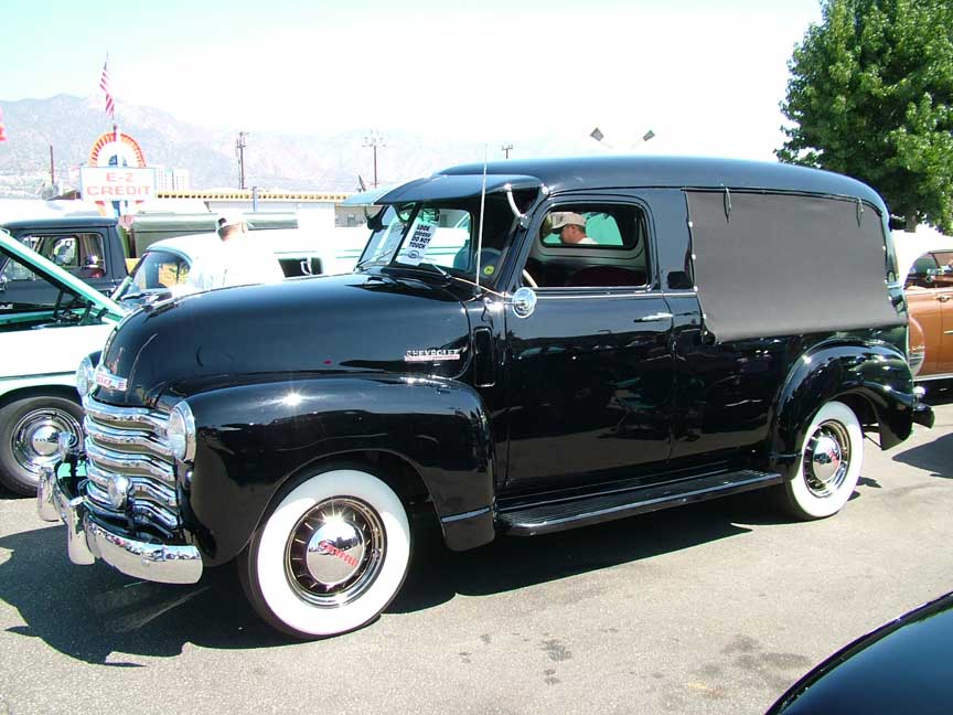  to see for the first time David Franco's 1948 Chevrolet Canopy